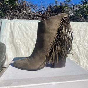 JustFab Frill Boots
